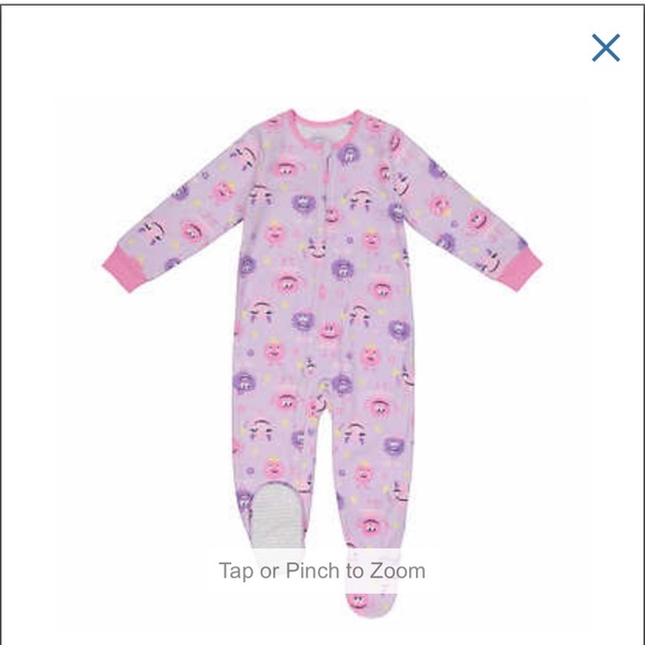 Kids Headquarters Kids' 2-pack Blanket Sleeper, Pink Monster - Picture 3 of 8